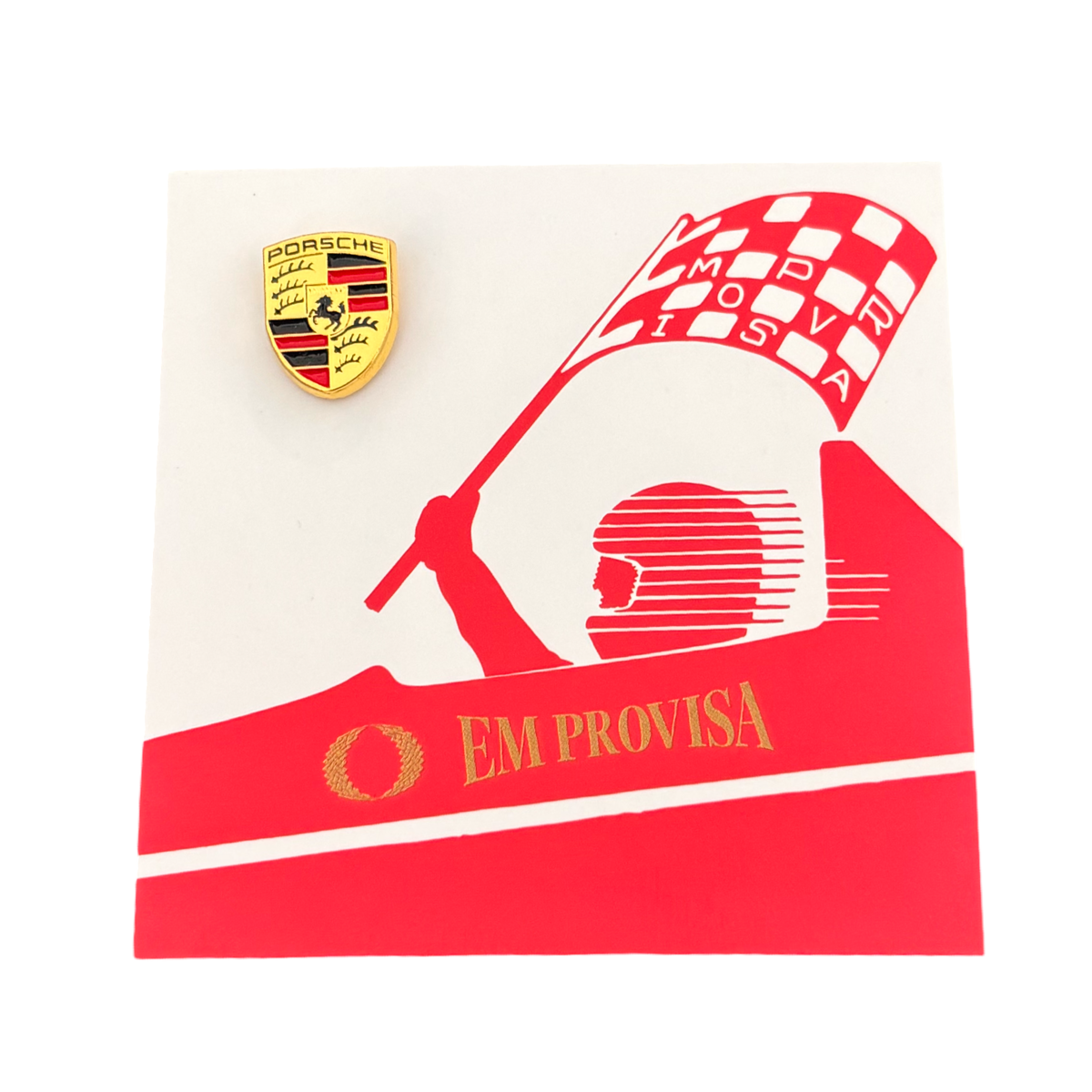 Porsche Crest Pin
