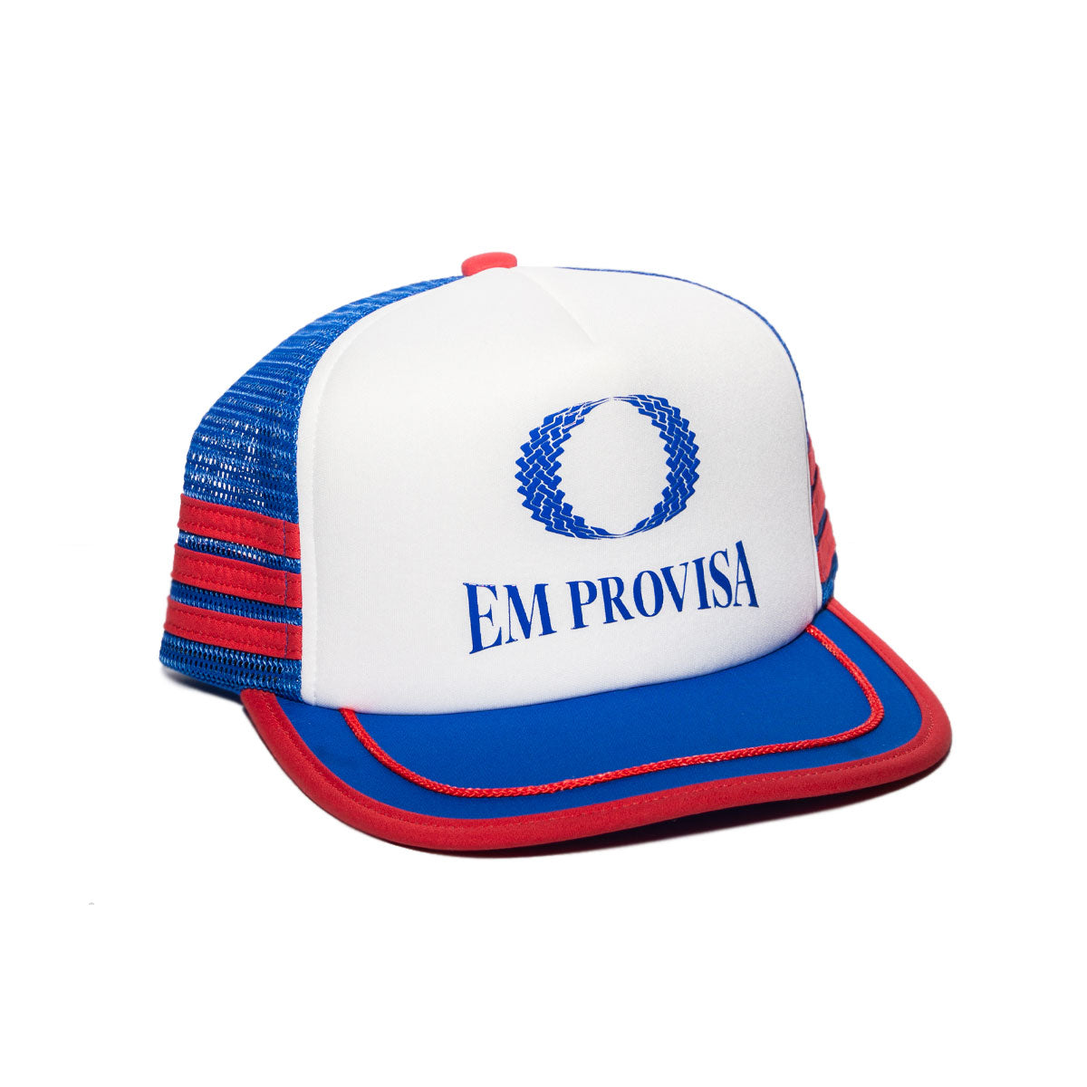 Three-Stripe Trucker Cap - Classic Logo