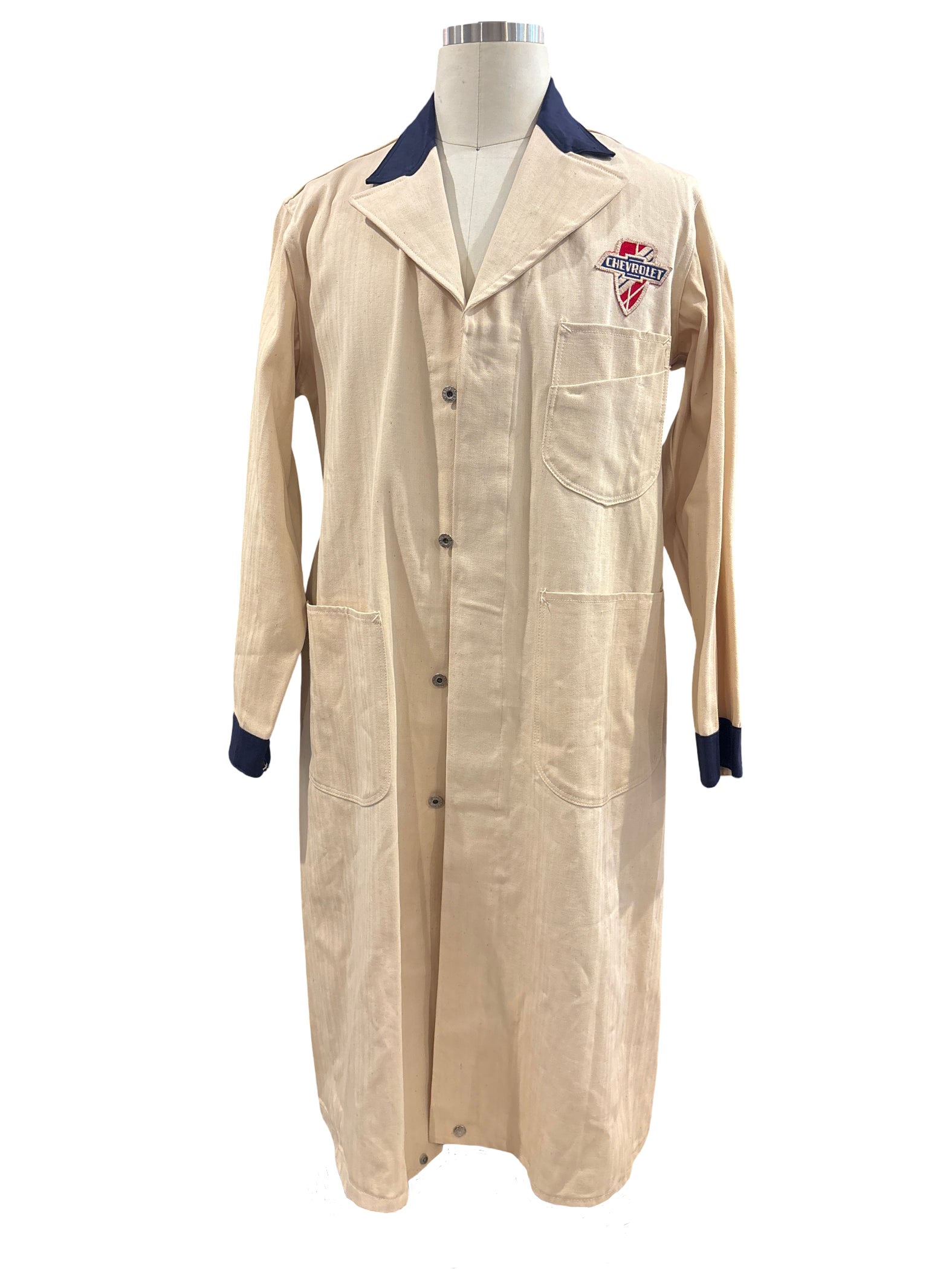 Vintage Chevrolet Shop Coat