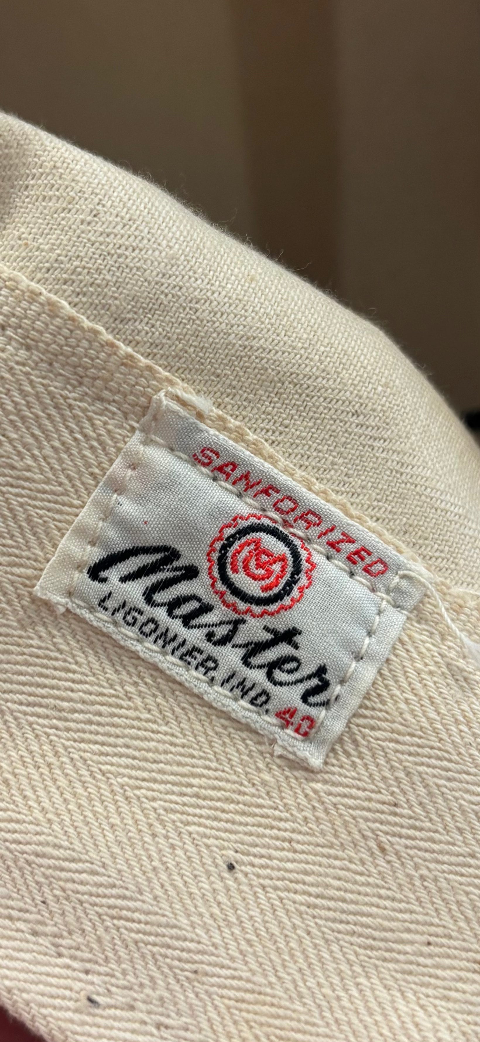Vintage Chevrolet Shop Coat