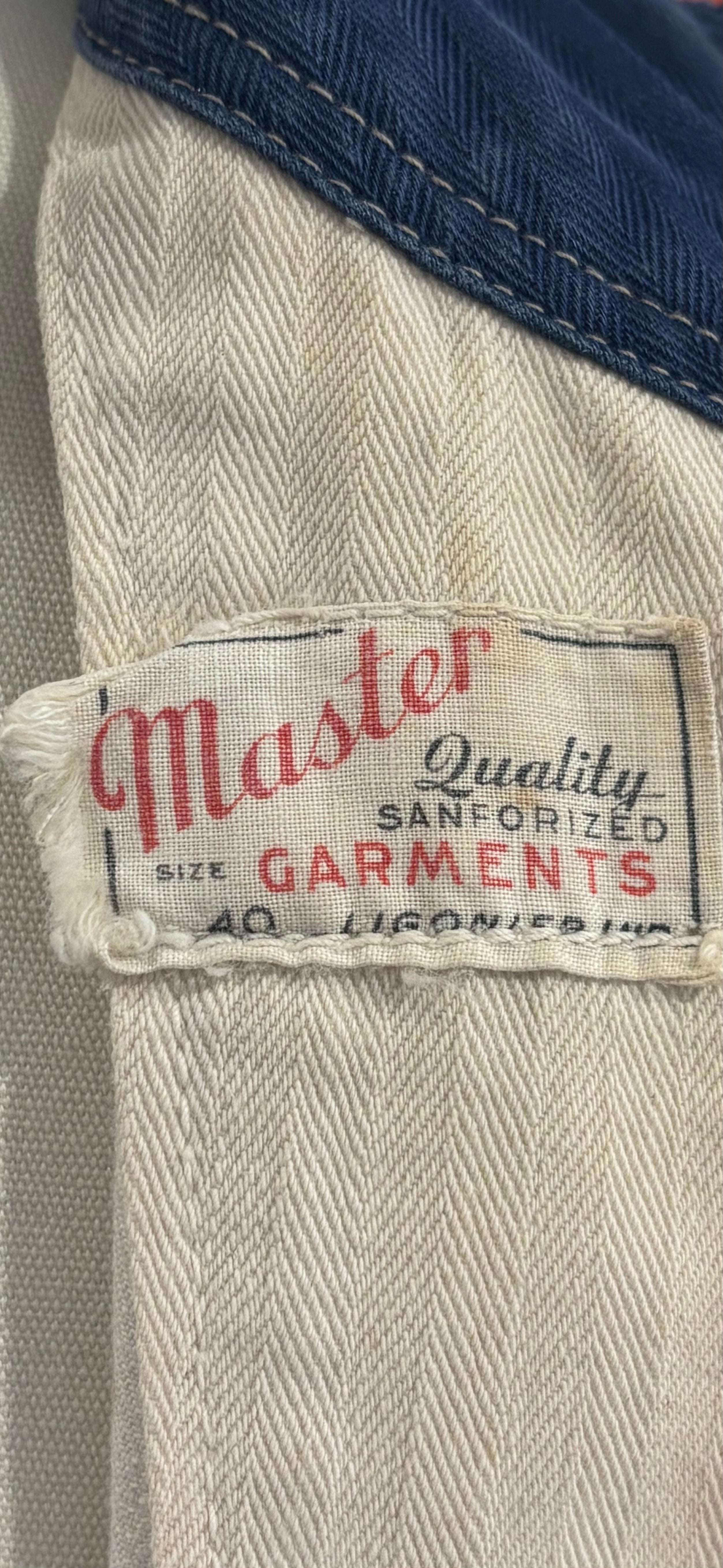 Vintage Plymouth Desoto Shop Coat