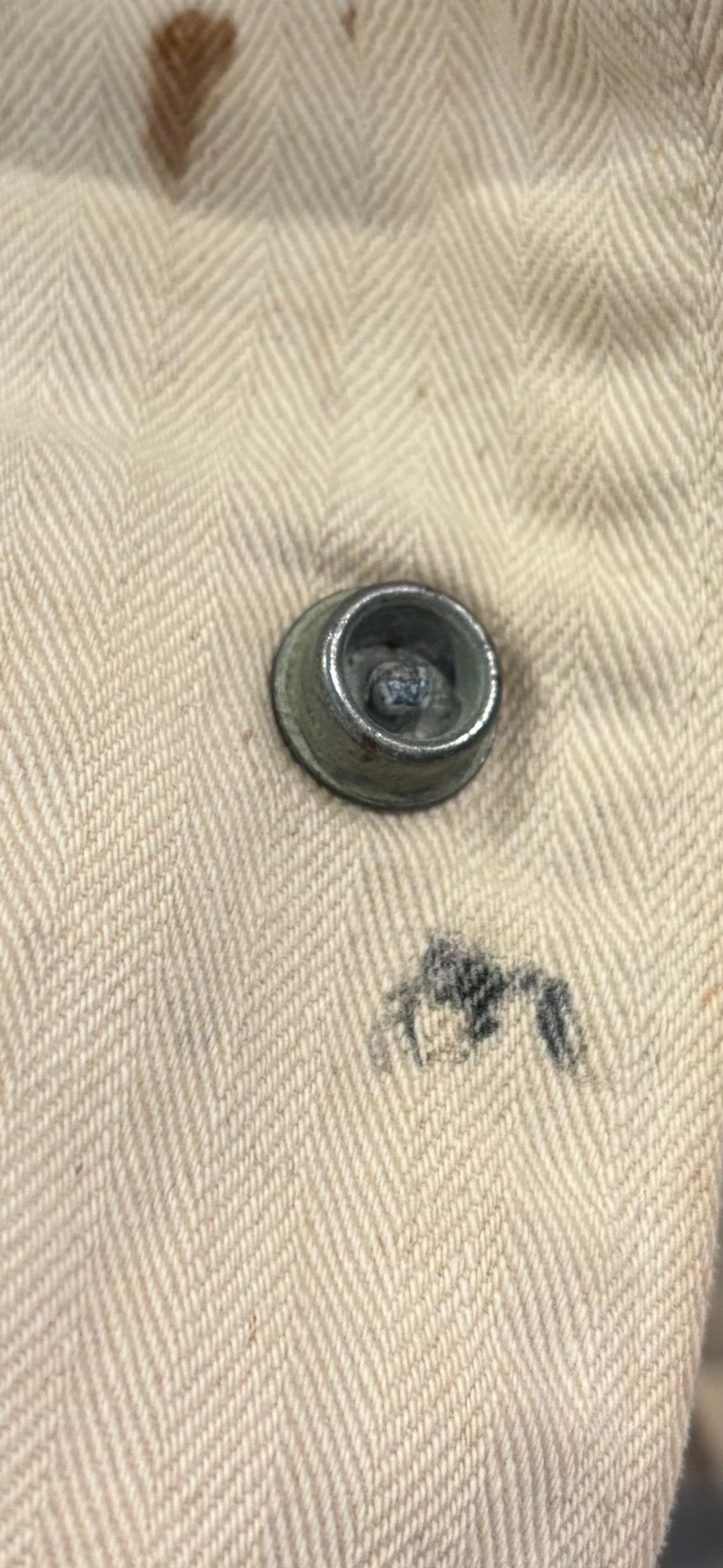 Vintage Plymouth Desoto Shop Coat