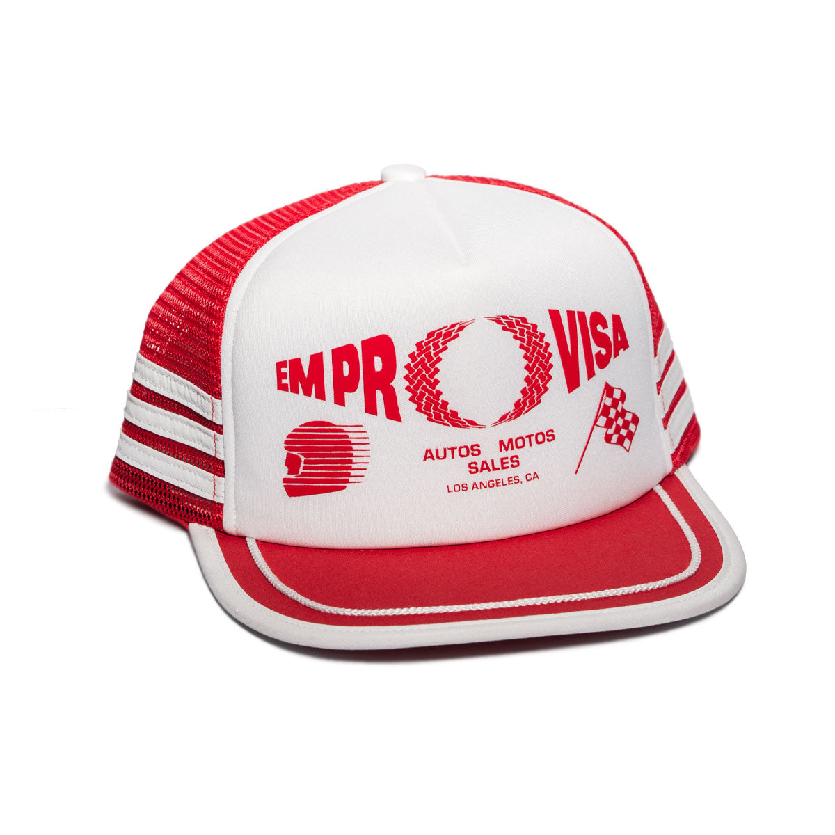 Three-Stripe Trucker Cap - Race Day